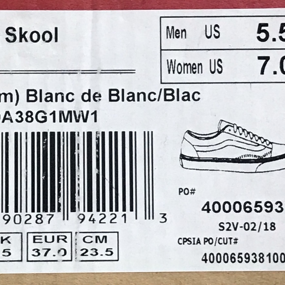 Vans Old Skool Gum Blanc De Blanc Shoes - Picture 8 of 8